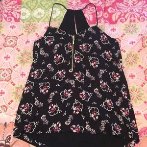 Express tank top NWT floral xxs